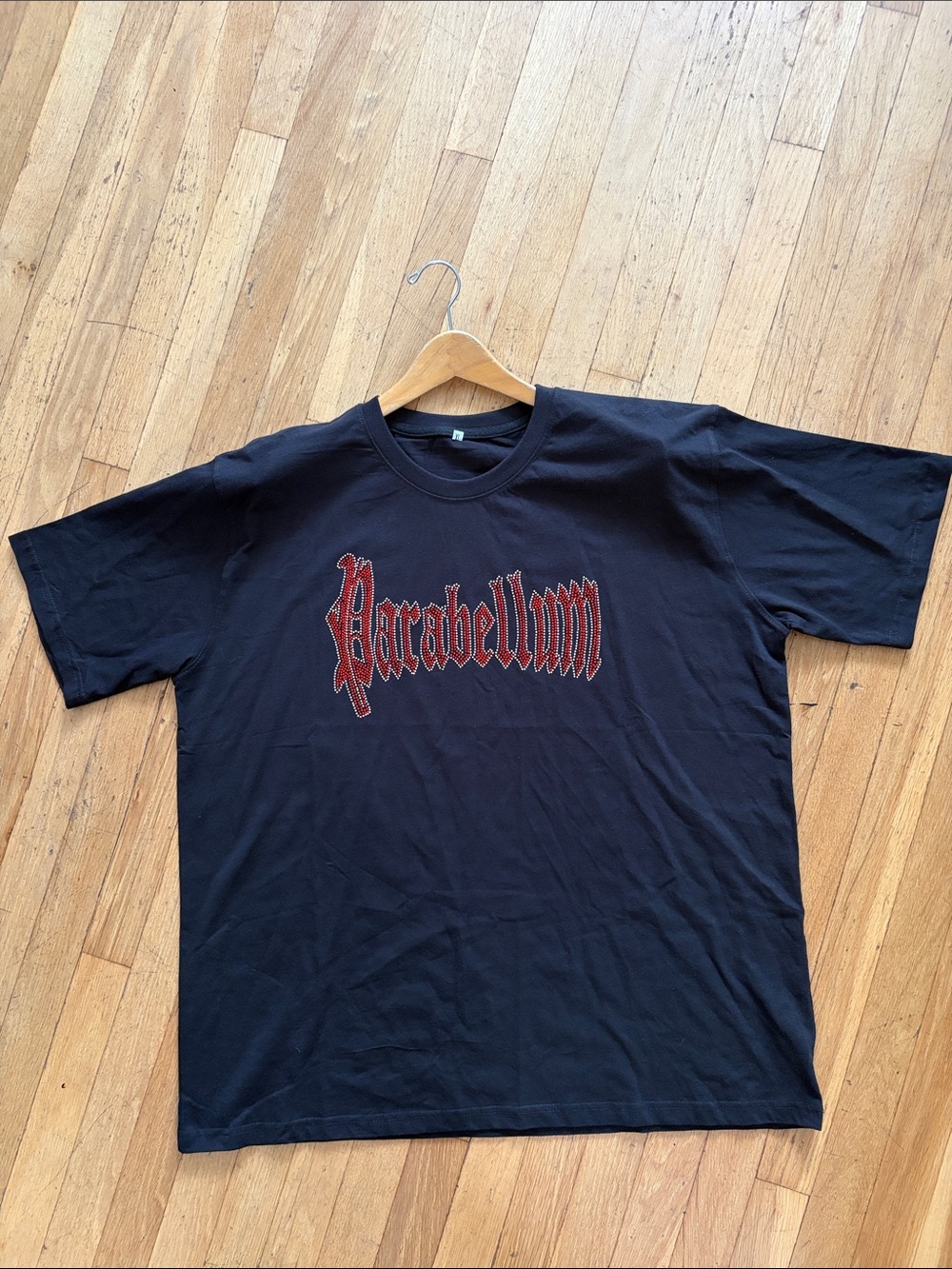 Black Graphic Men's T‑Shirt